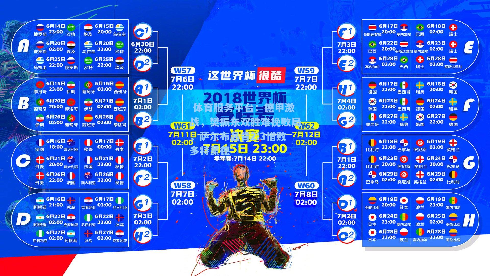  体育服务平台：德甲激战，樊振东双胜难挽败局，萨尔布吕肯2:3惜败多特蒙德